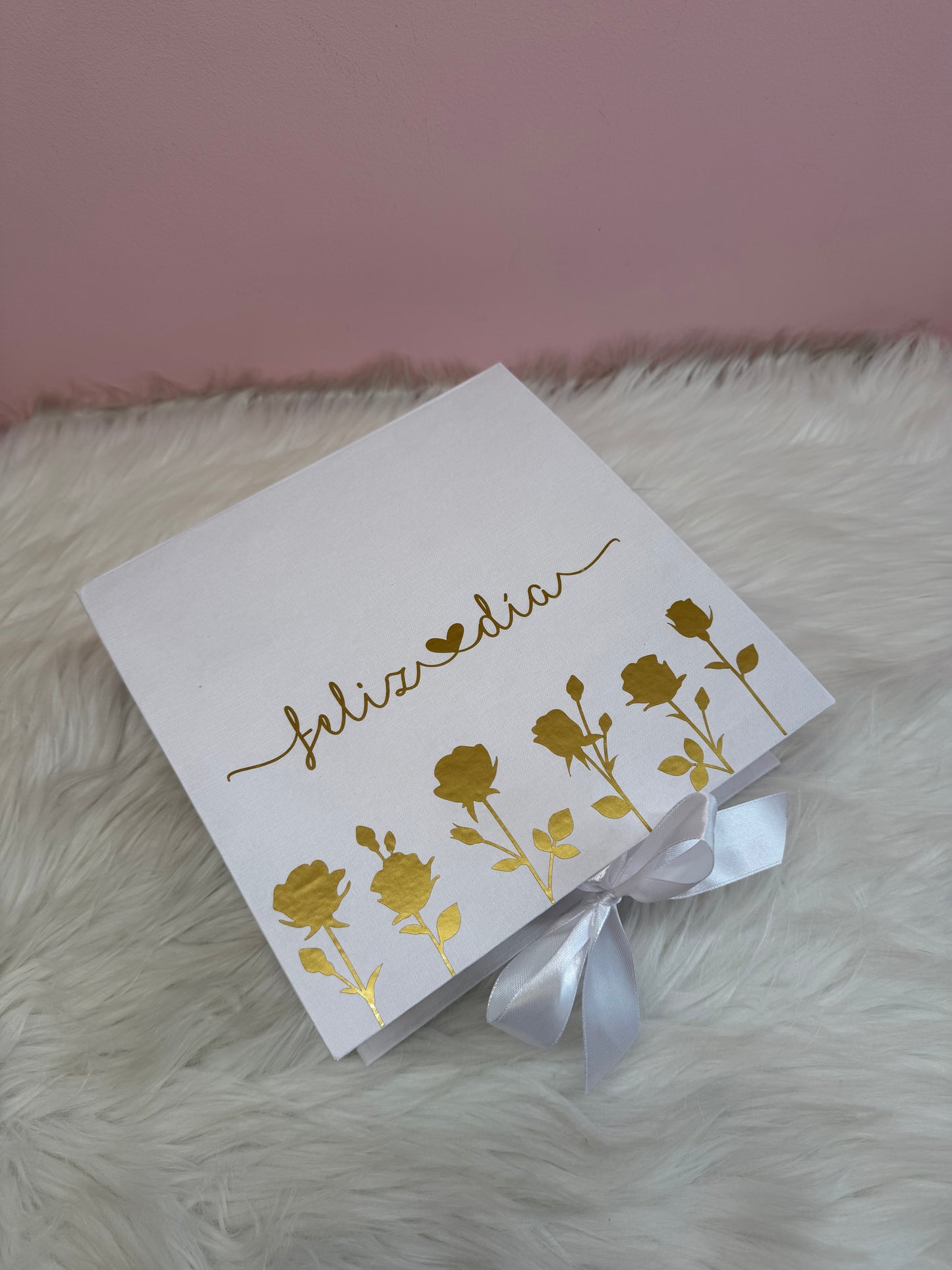 Caja cofre personalizada feliz dia