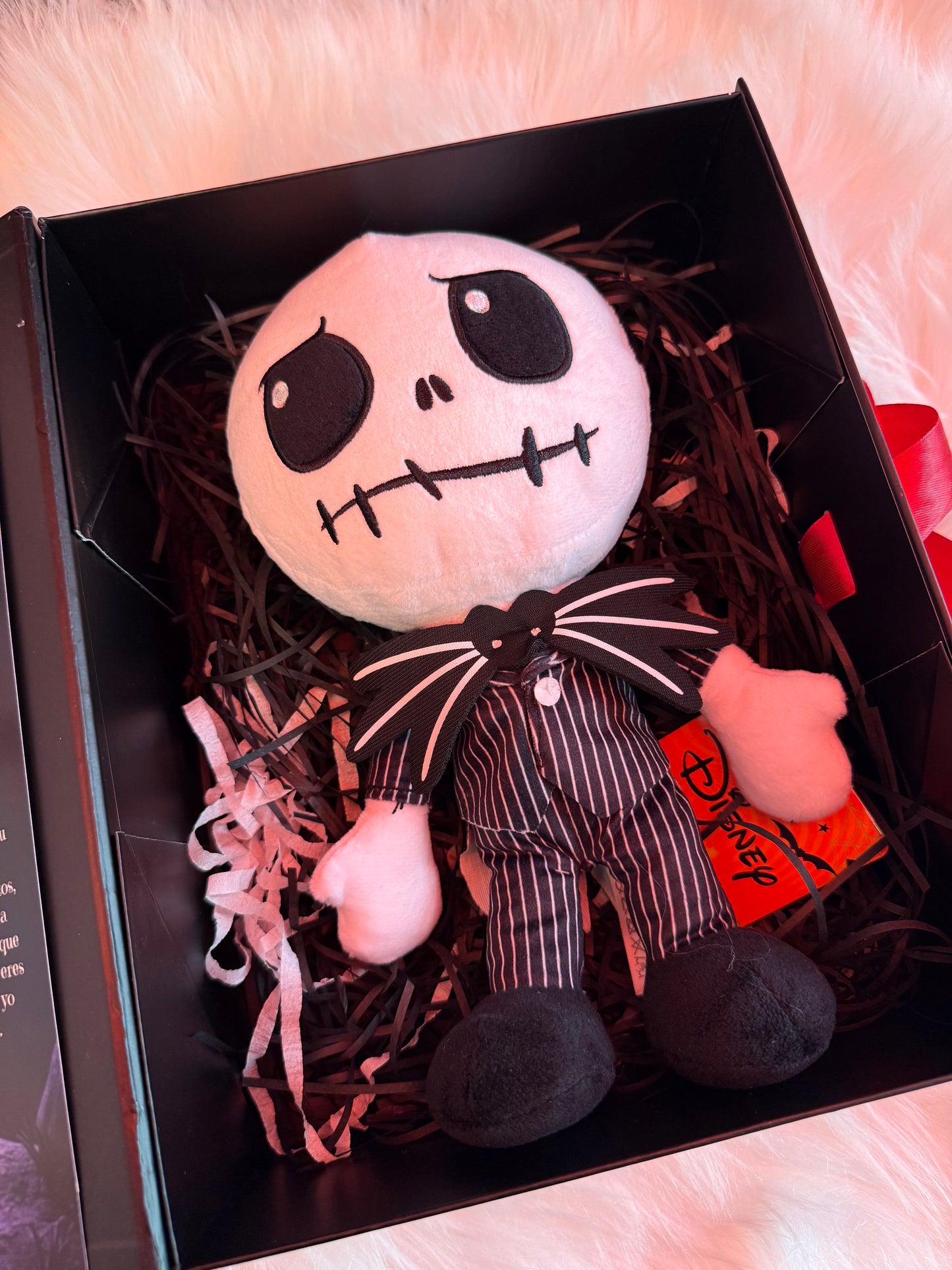 Regalo personalizado con peluche de Jack Skellington