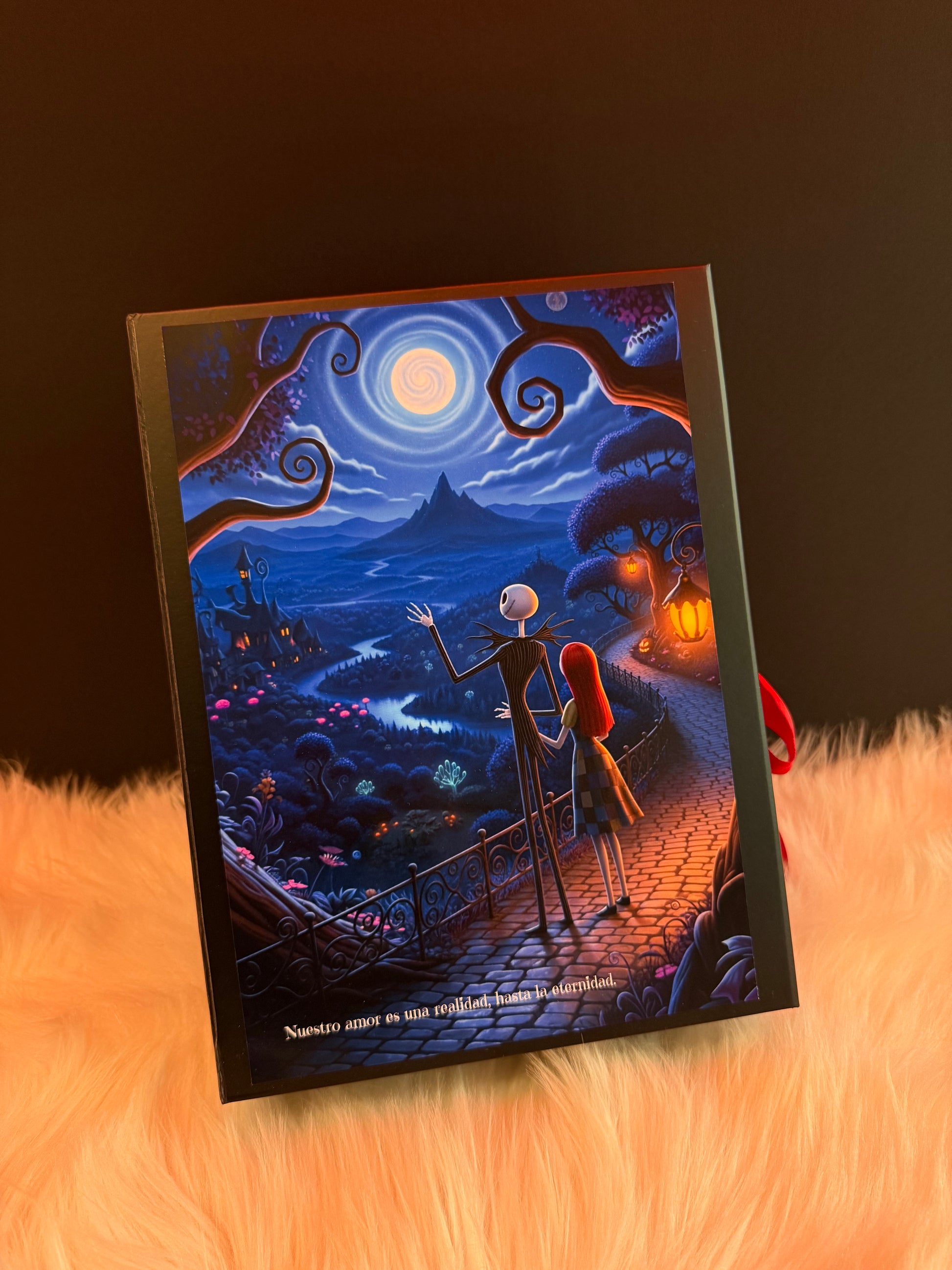 Caja de regalo pesadilla antes de navidad